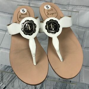 Jack Rogers Larissa Turn Lock Thong Sandals 5